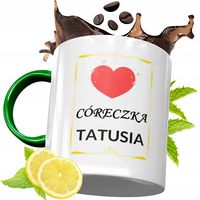 Kubek Zielony Dla Dziecka Dzień Dziecka Na Prezent Z Nadrukiem Ze Zdjęciem