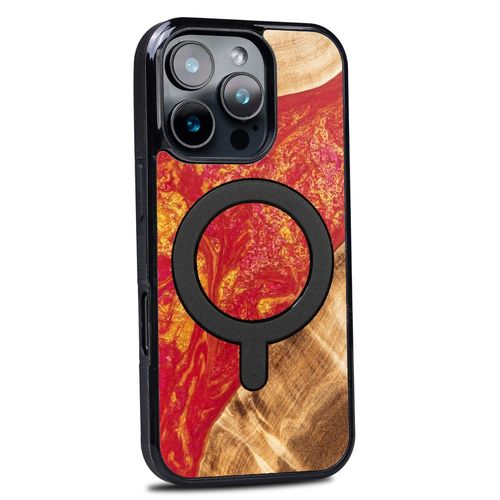 etui bewood unique do iphone 16 pro - neons - paris z magsafe na Arena.pl
