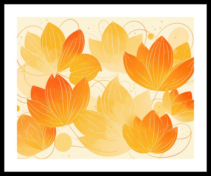 Plakat 50x40cm Jesienna Wizualizacja zdjęcie 3