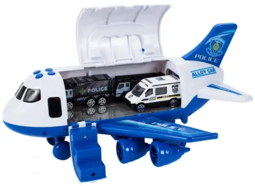 SAMOLOT POLICYJNY INTERAKTYWNY Z POJAZDAMI POLICJA LOTNISKO OTWIERANY na Arena.pl