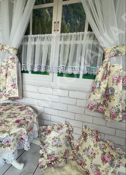 Firana kuchenna + zazdrostki zdjęcie 5