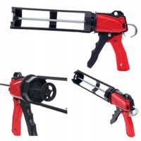 Pistolet do silikonu wyciskacz do mas 9"" 300 ml 230mm KD10724