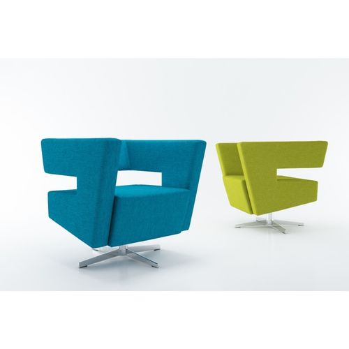 Fotel obrotowy Loop niebieski na Arena.pl