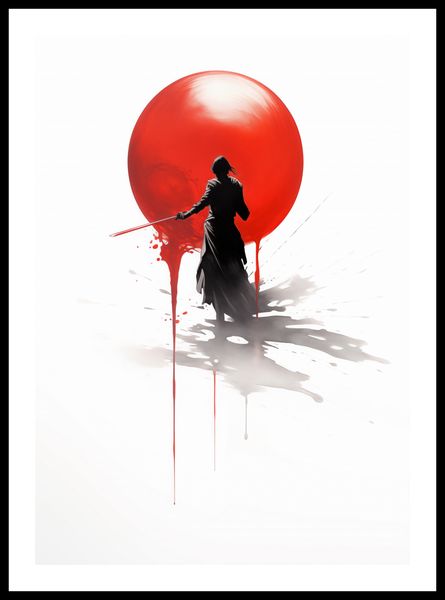 Plakat 42x59,4cm Samotny Samuraj zdjęcie 3