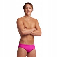 Kąpielówki męskie slipy na basen treningowe Funky Trunks Still Pink rozm.D6