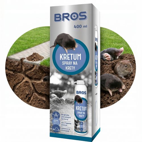 bros - kretum 400ml - spray na krety na Arena.pl