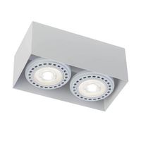 Spot LAMPA sufitowa YATOMI 7134 Shilo regulowana OPRAWA prostokątna biała