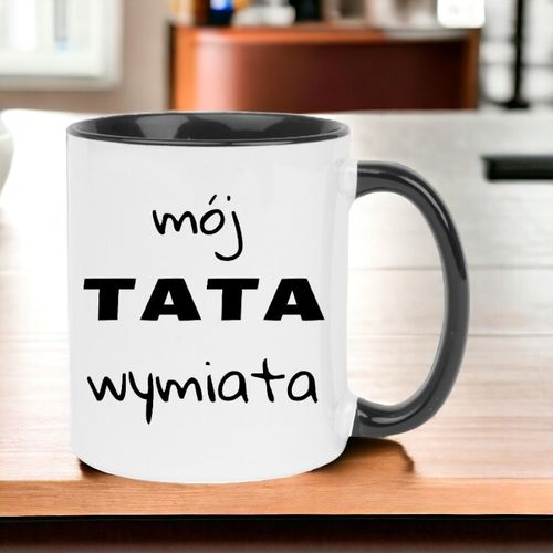 Kubek z nadrukiem prezent na DZIEŃ OJCA dla TATY Mój TATA na Arena.pl