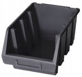 Pojemnik magazynowy, Kuweta warsztatowa, 24x17x12.6cm, Kolor Czarny