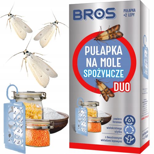 bros - pułapka na mole spożywcze duo + 2 wkłady na Arena.pl