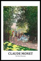 Plakat 40x60cm Design The Parc Monceau, Monet Vintage do Salonu