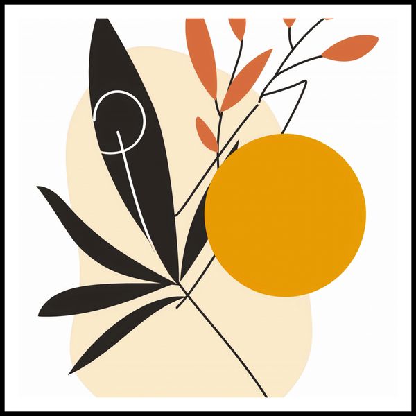 Plakat 80x80cm Jesienne Gracje zdjęcie 3