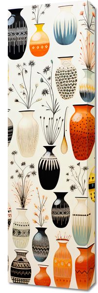 Obraz 30x100cm Symfonia Wazonów zdjęcie 1