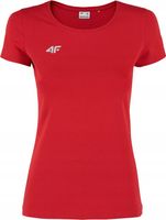 4F T-SHIRT DAMSKA KOSZULKA CZERWONA TSD001B r. L