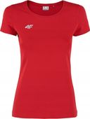 4F T-SHIRT DAMSKA KOSZULKA CZERWONA TSD001B r. L