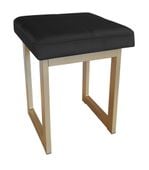 TABORET SOLID 45cm STOŁEK LOFT podstawa złota MG19