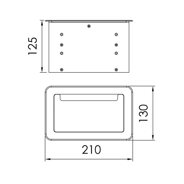 Przyłącze stołowe Roxtone TB286 zdjęcie 3