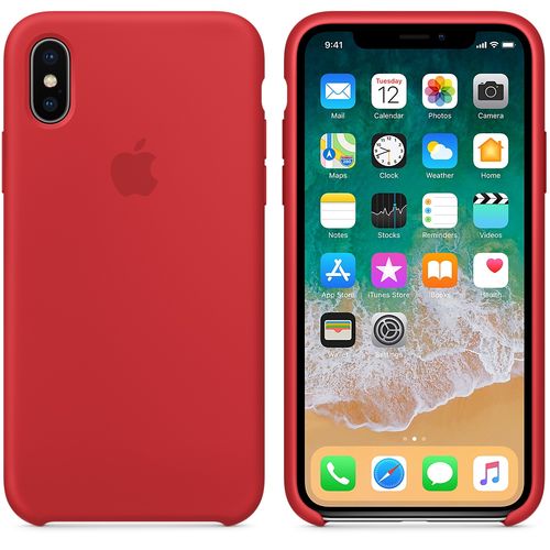 SILIKON Apple iPhone X MQT52ZM/A - RED na Arena.pl