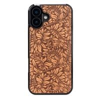 drewniane etui bewood do iphone 16 plus liście jabłoń
