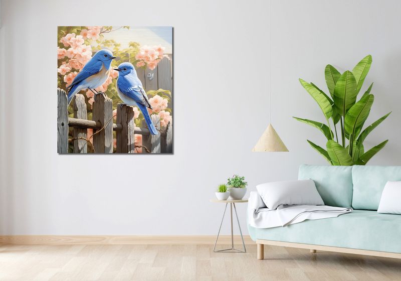 Obraz 90x100cm Wiosna u Bram zdjęcie 2