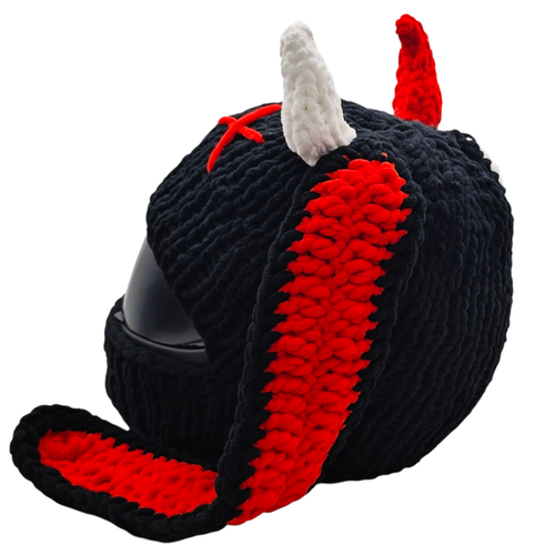 Czapka na kask Horned Devil Rider na Arena.pl