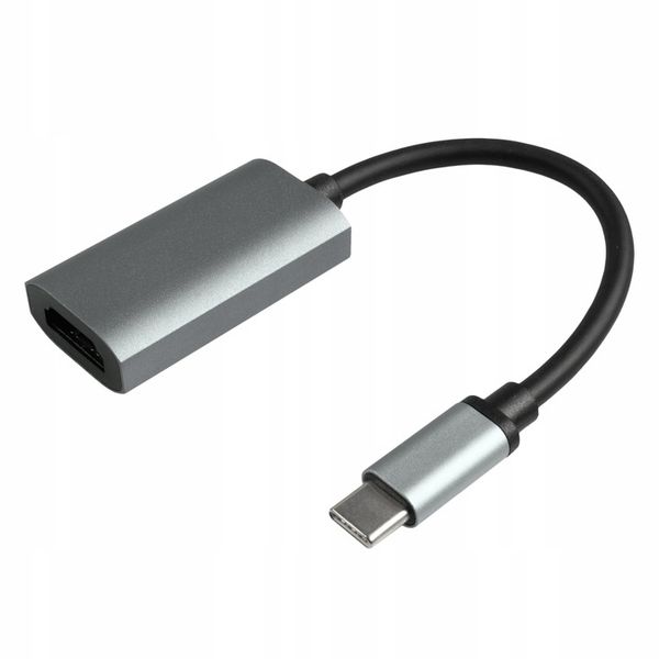 ADAPTER USB C do HDMI 4K KABEL PRZEJŚCIÓWKA KONWERTER do SAMSUNG MacBook zdjęcie 1