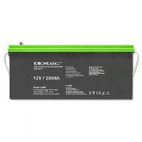 QOLTEC AKUMULATOR ŻELOWY 12V 200AH