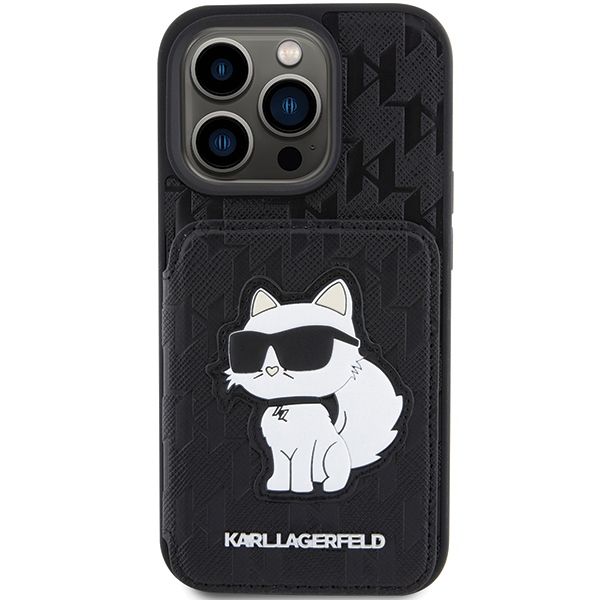 Etui Karl Lagerfeld do iPhone 15 Pro, Czarny zdjęcie 3