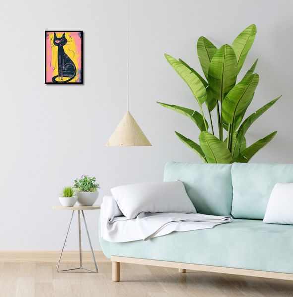Plakat 25x35cm Kontrastowa Kotka zdjęcie 4