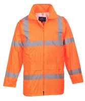 kurtka ostrzegawcza przeciwd. pomarańczowa hi-vis rain xxl - kur