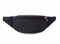 NERKA saszetka biodrówka solidna polska V268 czarna