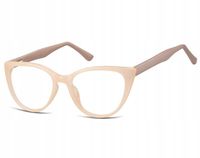 OPRAWKI Okulary Korekcyjne Kocie Zerówki damskie marki SUNOPTIC + GRATISY