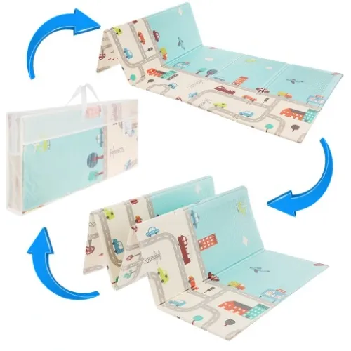 MATA EDUKACYJNA DLA NIEMOWLĄT INTERAKTYWNA PIANKOWA DWUSTRONNA 200X180 XPE na Arena.pl