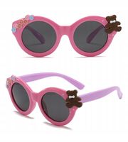 Dziecięce 3-6 lat gumowe Okulary przeciwsłoneczne UV z Polaryzacją Dzieci