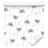 Tapeta do sypialni dmuchawiec latające nasiona