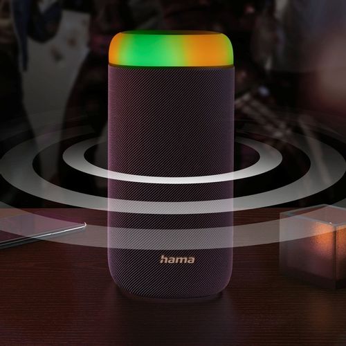 Hama GŁOŚNIK BLUETOOTH bezprzewodowy Shine 2.0 na Arena.pl