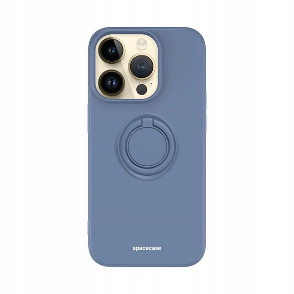 Spacecase Silicone Ring Iphone 14 Pro Blue zdjęcie 7