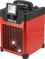 NAGRZEWNICA ELEKTRYCZNA YATO 3.3KW 3 POZIOMY MOCY Z TERMOSTATEM LAMPA LED