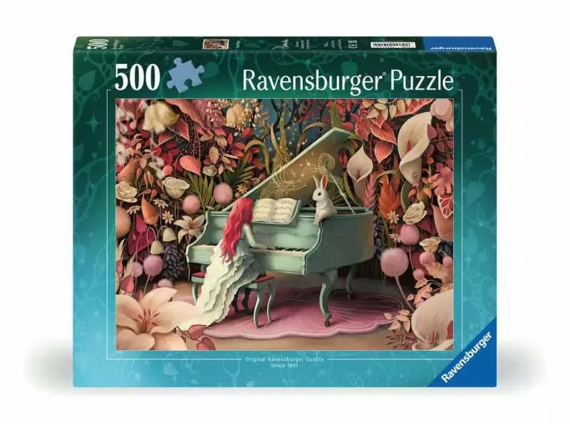 Puzzle 2D: Bajkowy fortepian 500el zdjęcie 1