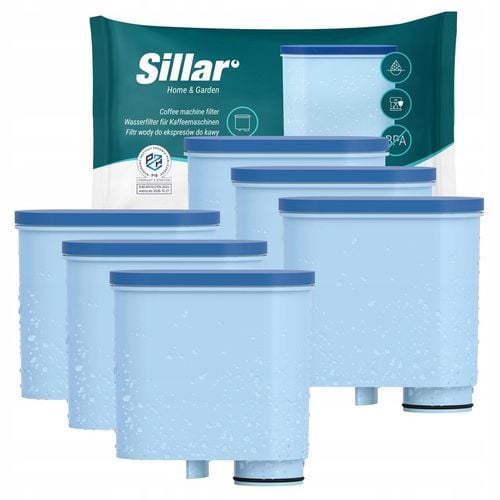 6x filtr Sillar do ekspresów Saeco Philips Latte GO AquaClean na Arena.pl