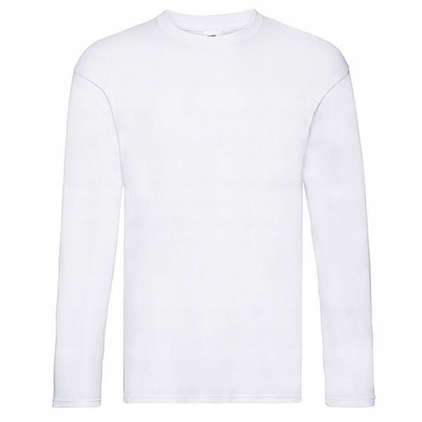 FRUIT OF THE LOOM KOSZULKA Z DŁUGIM RĘKAWEM Whit S zdjęcie 9