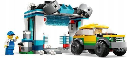 KLOCKI LEGO CITY 60362 MYJNIA SAMOCHODOWA AUTO PREZENT DLA DZIECKA + TORBA na Arena.pl