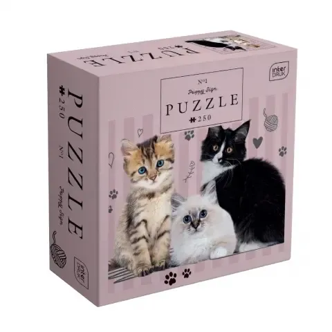 Puzzle 250 elementów. Pupile 1. Kotki zdjęcie 2