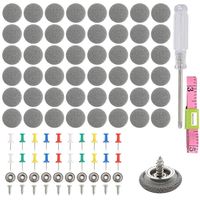 ZESTAW NAPRAWCZY DO PODSUFITKI SAMOCHODOWEJ SZARY DO NAPRAWY 100szt