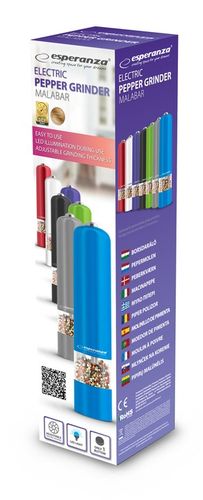 ELEKTRYCZNY MŁYNEK DO PIEPRZU I SOLI 2SZT+ BATERIE na Arena.pl