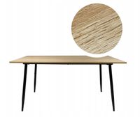 Stół do jadalni 160x90 cm dąb sonoma IVO nowoczesny