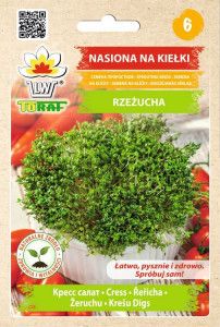 Kiełki Rzeżucha 30 g nasion na kiełki zdjęcie 2