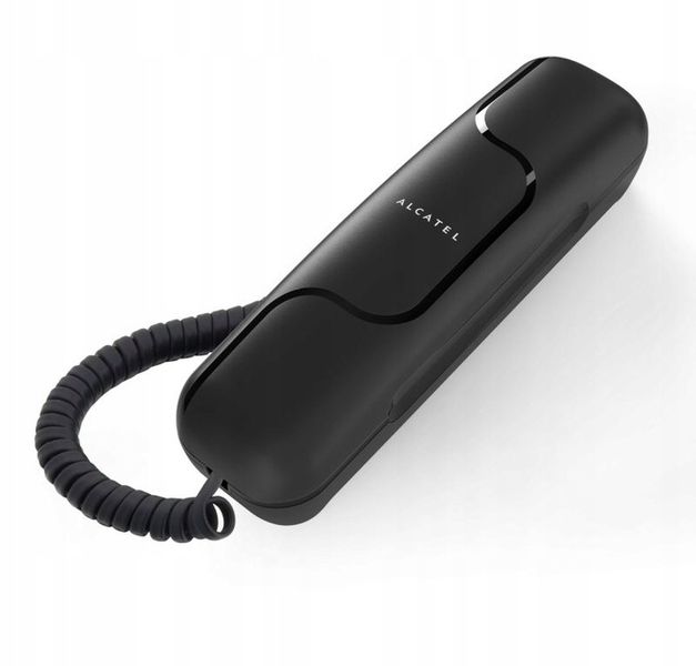 Czarny Telefon stacjonarny ALCATEL T06 zdjęcie 4