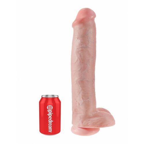 Realistyczne dildo Pipedream King Cock PVC na Arena.pl