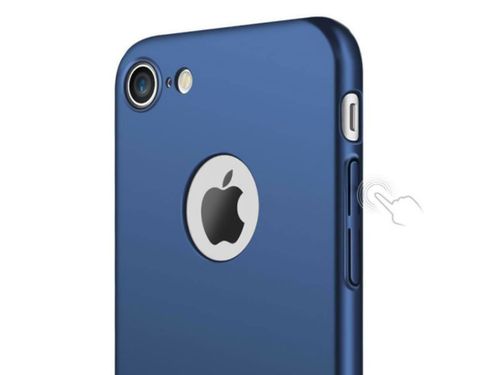 Etui obudowa MSVII Thin Case do Apple iPhone 7 Niebieski na Arena.pl
